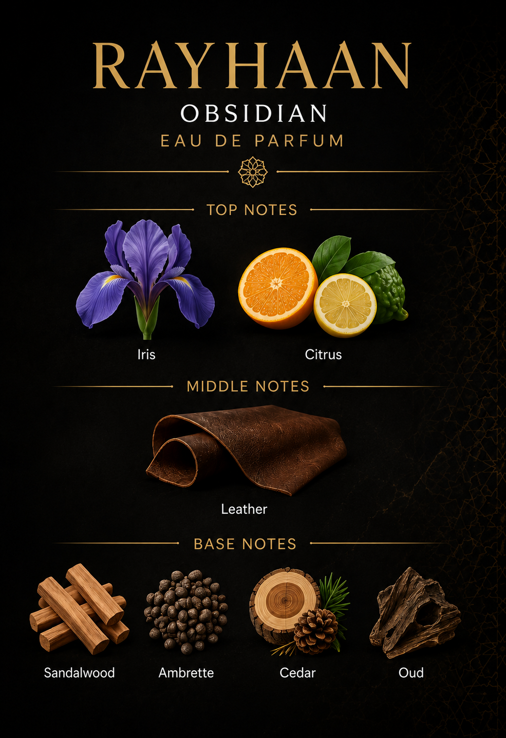 Rayhaan Obsidian Eau de Parfum