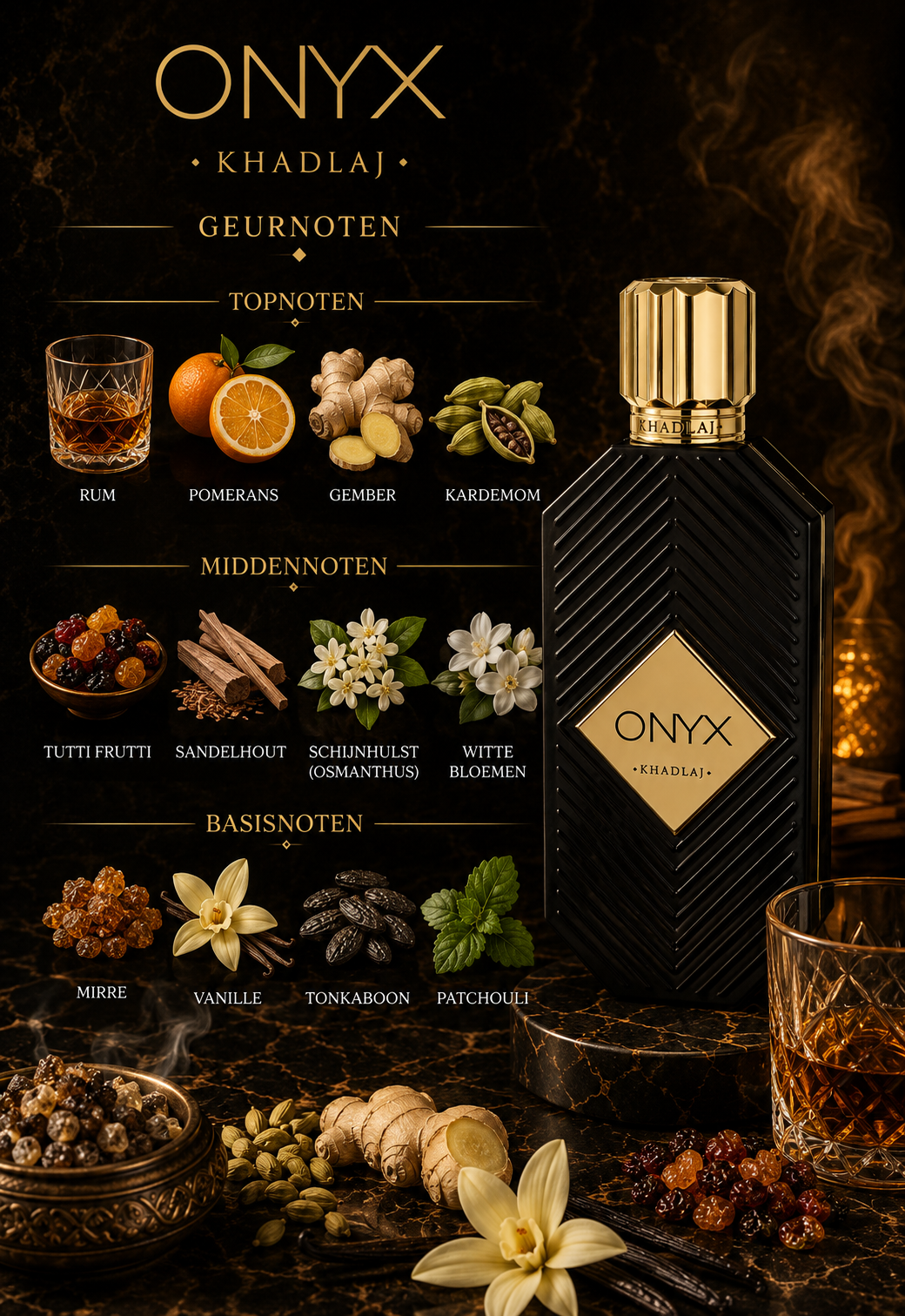Khadlaj - Onyx Gold Eau de Parfum